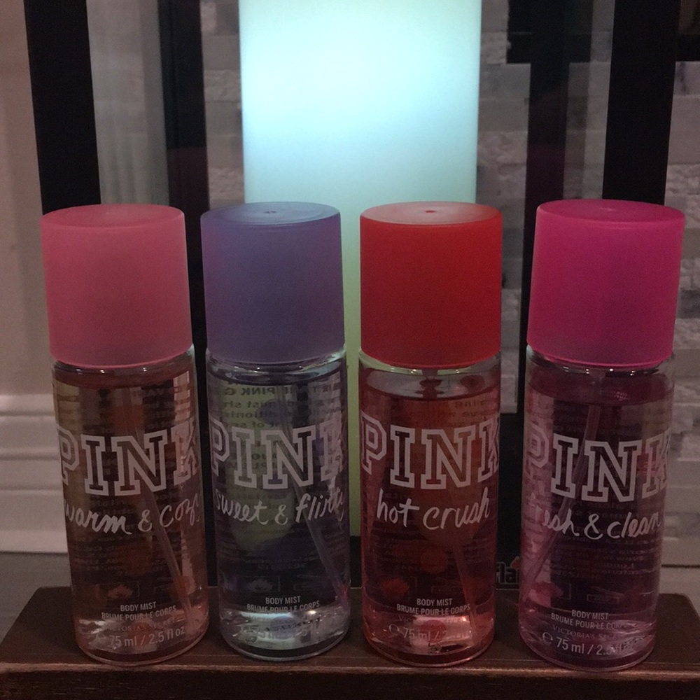 PINK Body Mist Set
